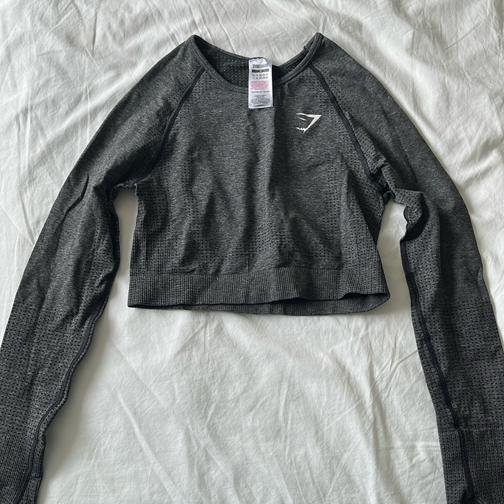 Gymshark Vital Seamless Grey Long Sleeve